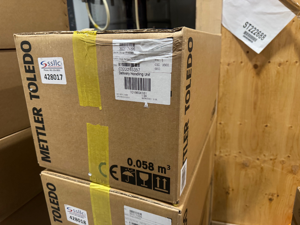 Image of Unused Mettler Toledo XPR8002S Digital Scale